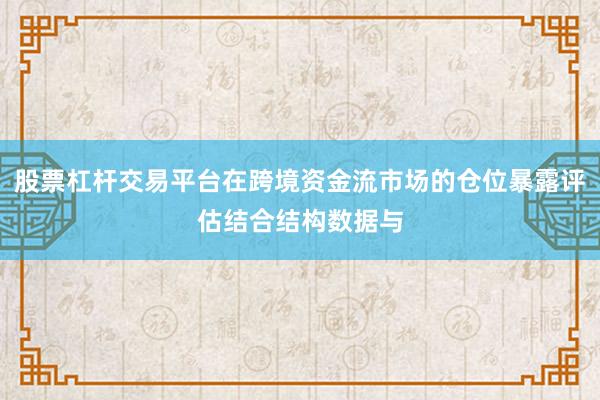 股票杠杆交易平台在跨境资金流市场的仓位暴露评估结合结构数据与